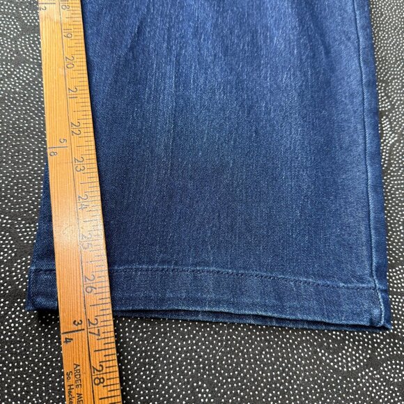 Hasting & Smith Womens Size XL Blue Elastic Waist Denim-Style Pants Relaxed Fit - Picture 6 of 9